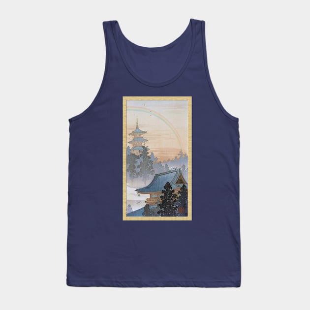 Pagoda and Rainbow Tank Top by UndiscoveredWonders